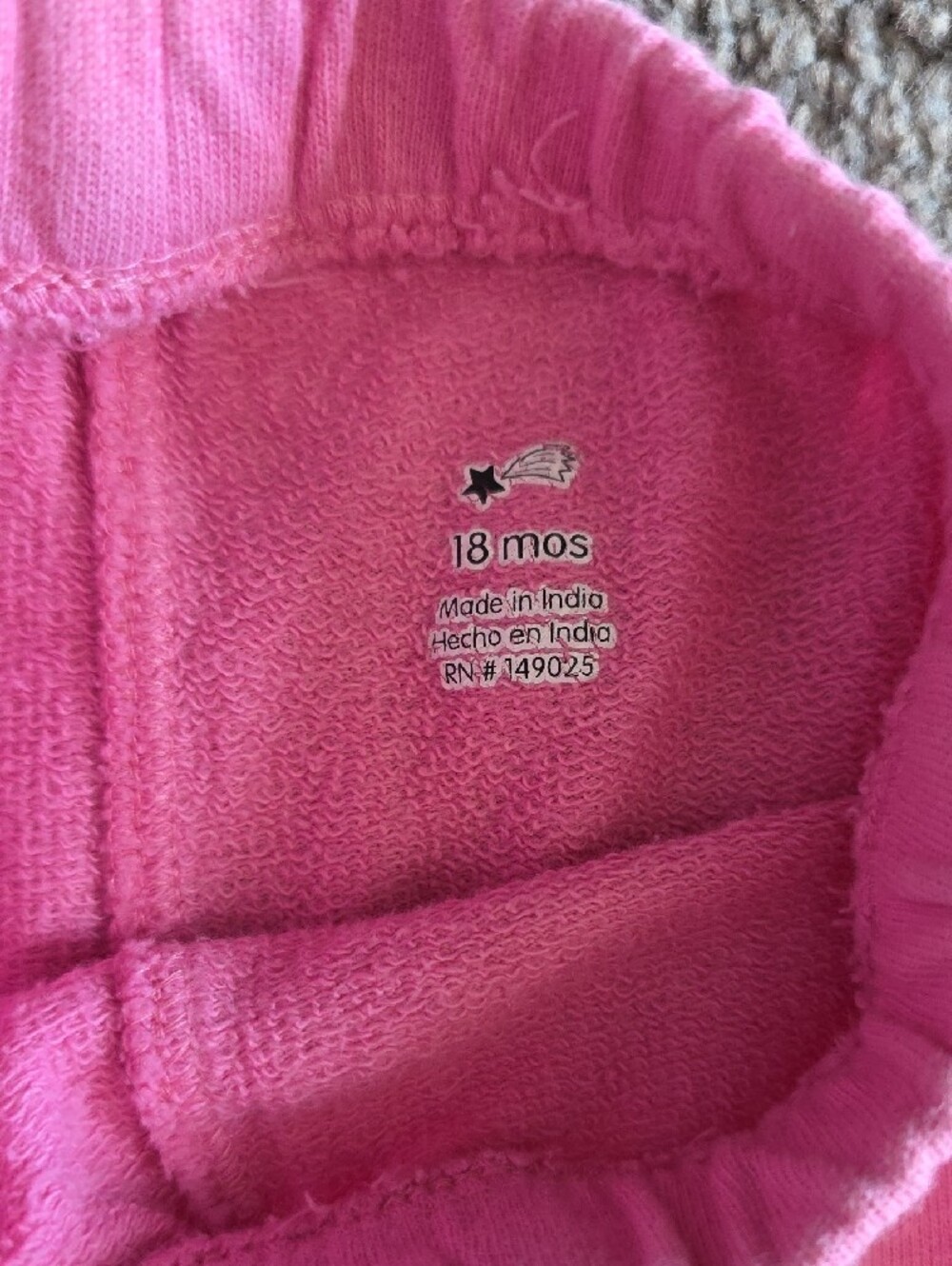 jumping beans Pink Drawstring Fleece Joggers - Picture 2 of 3